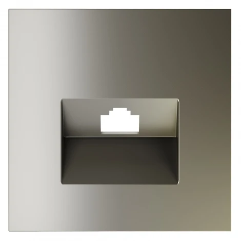 Накладка для розетки компьютерной RJ45 Voltum S70 VLS001304 (шелк)