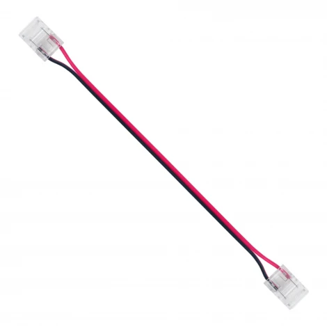 Коннектор прокалывающий 2 pin, для гибкого соединения одноцветной LED ленты 10 мм, тип SMD, COB, IP20 длина провода 150 мм Apeyron 09-168