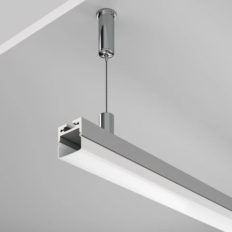 Алюминиевый профиль подвесной -накладной 20x20 Maytoni Led Strip ALM-2020B-S-2M