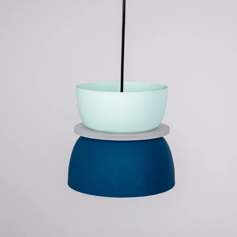 Подвесной светильник Ilo D22 Blue/Mint By ImperiumLoft Ilo01 (220V, на проводе)