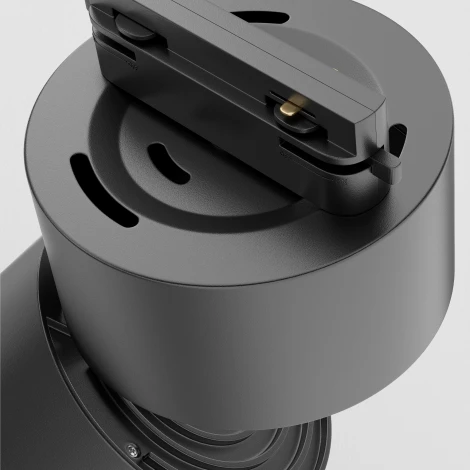 Трековый светильник Yin Unity 3000K 15Вт 24° LED (однофазный) Maytoni Technical TR084-1-15W3K-B (220V, круглые)