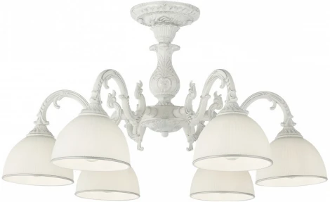 Потолочная люстра на штанге Arte Milano AM346410 346410/6 WT+SL (220V)