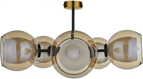 Потолочная люстра на штанге 33 Идеи CHN800S.05.17BL.PA-S12AM (220V)