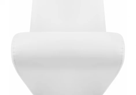 Обеденный стул на металлокаркасе Woodville Barlo белый 1783