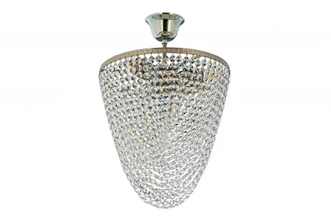 Потолочная люстра каскадная Arti Lampadari Stella E 1.3.30.504 N (220V, хрусталь)