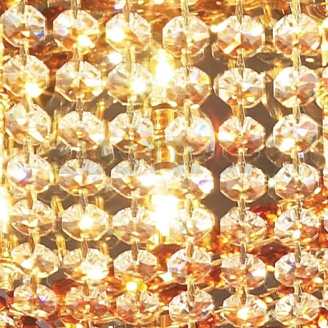 Потолочный светильник N-Light 62670 06 2670 0133 16 chrome, amber and white crystal