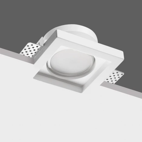 Светильник встраиваемый под покраску для ГКЛ потолка Novotech Cail 371045 белый IP20 GX53 12W 220-240V
