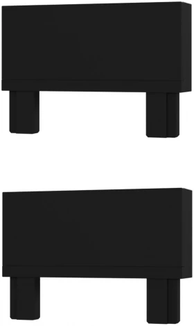 Торцевая заглушка ST Luce Skyflat ST067.409.19 Черный