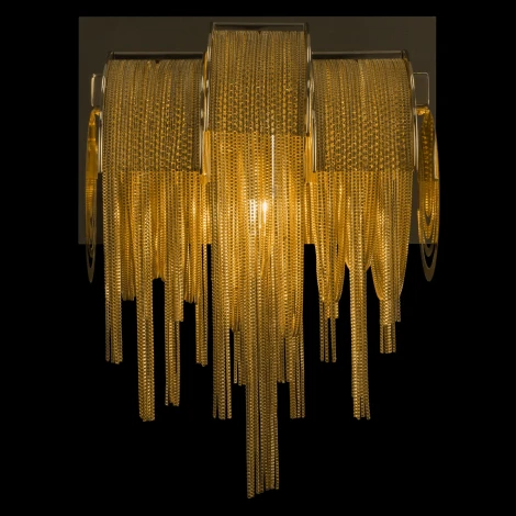 Настенный светильник Loft It Volver 10404W/A GD (220V, подвески)