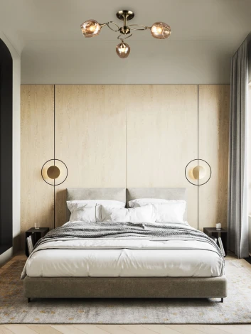 Потолочная люстра на штанге Мелодия Света SS1N 000026349