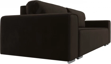 Диван прямой Лига-029 (Коричневый/Велюр) Лига Диванов арт.121013