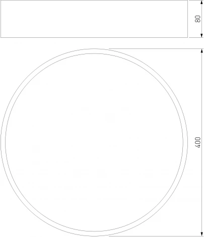 Потолочный светильник круглый Eurosvet Entire 90318/1 черный (регулировка яркости, LED, 220V, пульт управления, круглые)