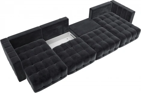 Диван П-образный Лига-052 НПБ Лонг Лига Диванов (Велюр) арт.128844