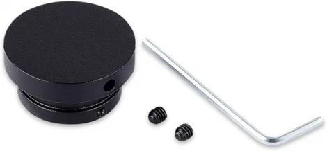 Боковая заглушка для накладного/подвесного шинопровода DLR2000CB, DLR3000CB Donolux Round Line Cap DLR B (48V)