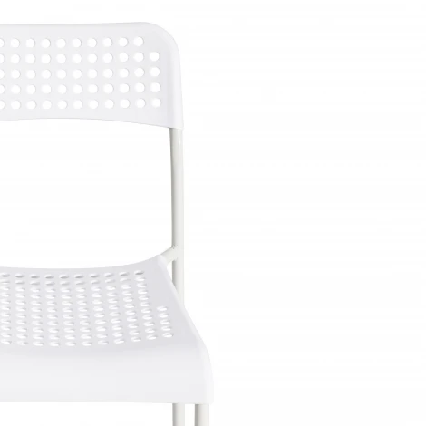 Стул ADDE (mod. C-049) Tetchair (Металл/Белый) арт.24667