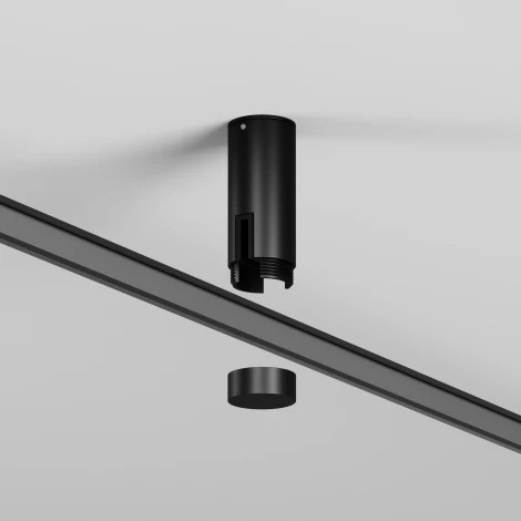 Крепление потолочное Flexity Maytoni Accessories for tracks Flexity TRA200C-11B (48V)