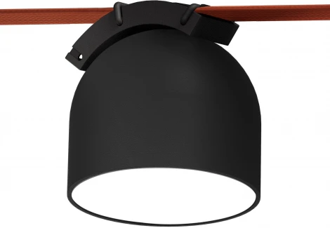 Трековый светильник ременной ST Luce Band ST451.446.12.2 Черный LED 1*12W 4000K 48V