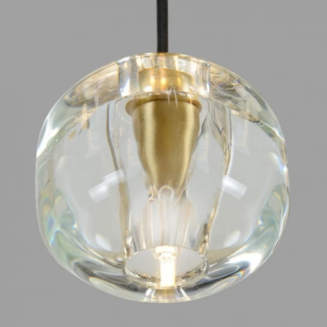 Подвесной светильник Belfast Pansy 6214-1 BR CL (220V, на проводе)