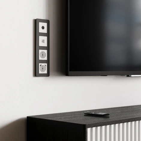 Розетка Ethernet RJ-45 (белый матовый) Werkel W1181061 (a062407)