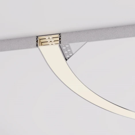 Профиль FANTOM-BENT-W49-SIDE-2000 ANOD (Arlight, Алюминий) 046423