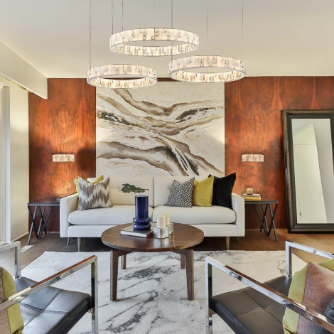 Подвесной светильник Favourite Chapiteau 4205-6P (LED, 220V, на тросе, кольцо)