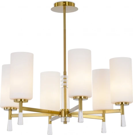 Потолочная люстра на штанге Freya Chic FR2031PL-06BS (220V, круглые)