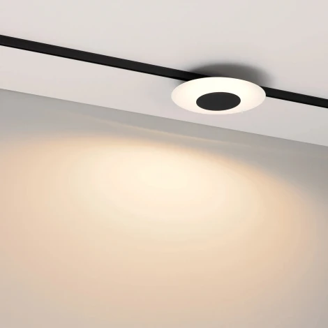 Трековый светильник MAG-MICROCOSM-VINYL-R170-7W Warm3000 (BK, 150 deg, 24V) (Arlight, IP20 Металл) 051782