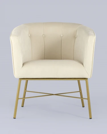 Кресло Stool Group Шале велюр бежевый УТ000005599