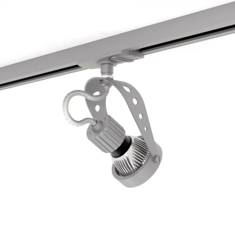 Трековый светильник однофазный 7W 220V Silver RAUMBERG 8127Sv