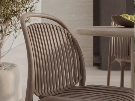 Комплект стульев Scoop 4 шт. ОГОГО Обстановочка! 966599 (Пластик/Светло-серый)