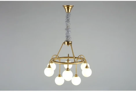 Подвесная люстра Aployt Eloiz APL.839.03.09 (220V, на цепи, шарики)