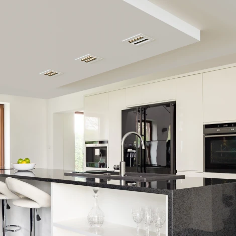 Встраиваемый точечный светильник Elektrostandard 9923 LED 20W 4200K белый/черный (220V)