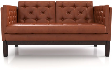 Диван Arsko Айверс М венге оранжевый кожзам