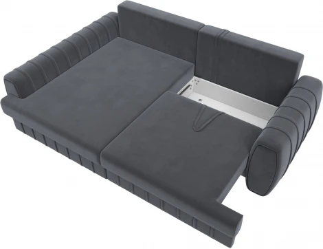 Диван угловой Лига-057 НПБ угол левый Лига Диванов (Велюр) арт.129271L