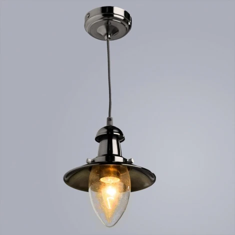 Подвесной светильник Arte Lamp Fisherman A5518SP-1SS (220V, на проводе, круглые)