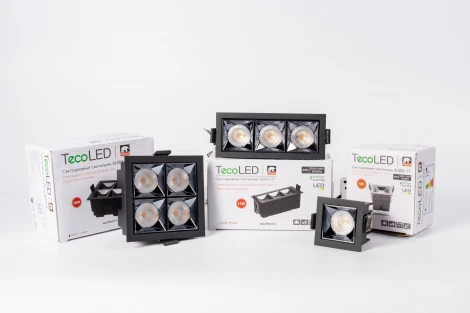 Точечный встраиваемый светодиодный светильник XL003-3T Fiberli Xl003 12130302 (220V)