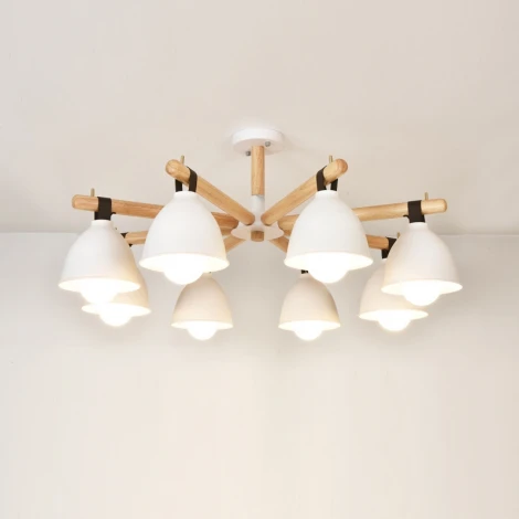 Потолочная люстра на штанге Flan 8 ImperiumLoft Flan01 (178010-26) (220V)