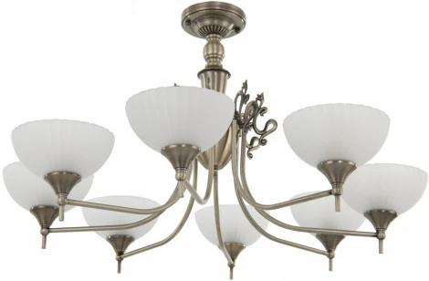 Потолочная люстра на штанге Arte Milano AM340049 340049/8 AB (220V)