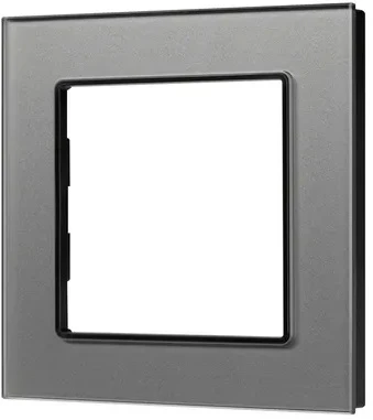 Рамка стеклянная FRM-GLARE-GS-1-GR (Arlight) 043788