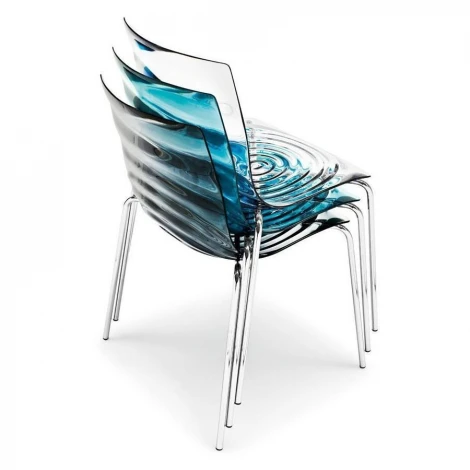 Стул L`EAU Connubia Прозрачный P848 P77