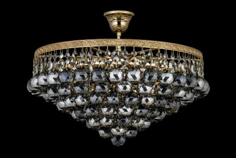 Потолочная люстра на штанге хрустальная Arti Lampadari Castellana Gold Castellana E 1.3.46.603 G (220V)