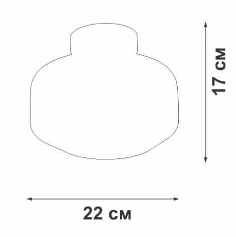 Потолочный светильник Vitaluce V2559-1/1PL