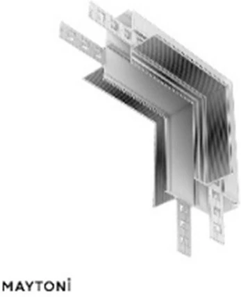 Коннектор угловой внутренний Exility встраиваемый под ГКЛ 12,5мм, белый Maytoni Accessories for tracks TRA034ICL-42.12W