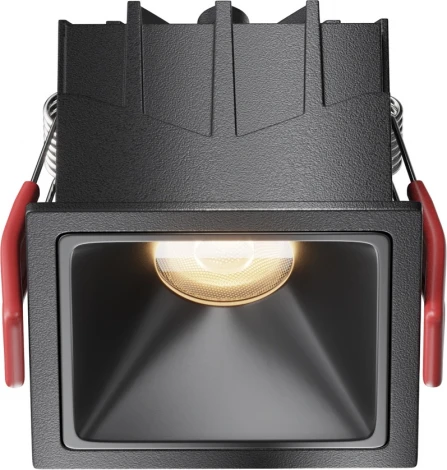 Встраиваемый светильник Maytoni Alfa LED DL043-01-10W3K-SQ-B-1 (220V)