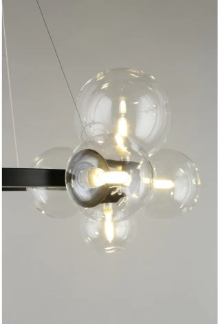 Подвесной светильник Aployt Feliche APL.334.03.11 (220V, на тросе, шарики, молекулы)