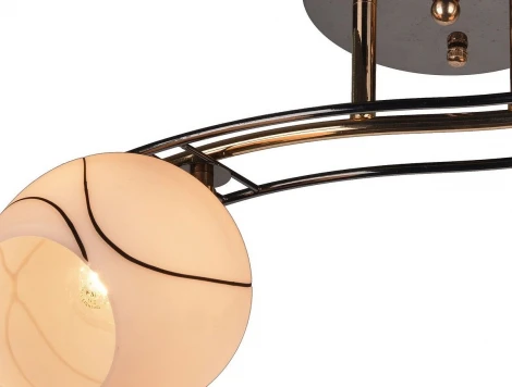 Потолочная люстра IDLamp Violetta 880/2PF-Darkgold