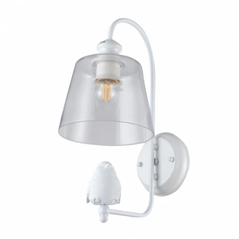 Бра Arte Lamp Passero A4289AP-1WH (220V, птички)