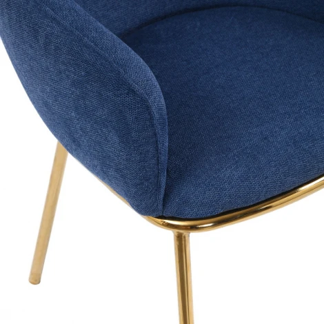 Стул Duke светло-серый, серый с чёрными ножками