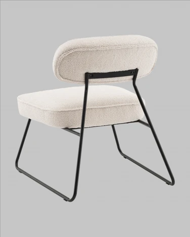 Кресло Kate new ткань букле бежевый Stool Group арт.УТ000041265