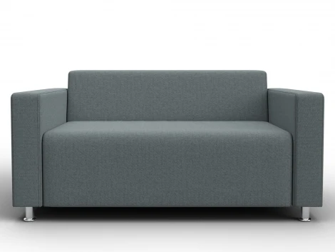 Диван прямой Лига-093 ВН (ДСП,Брус,Фанера,Рогожка/Серый) Лига Диванов 134955